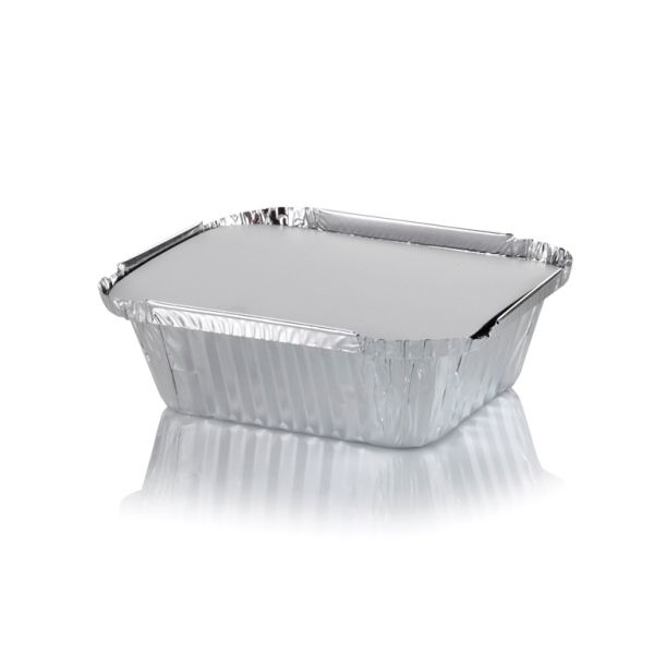 CONTENEDOR ALUMINIO C/TAPA (1x20)