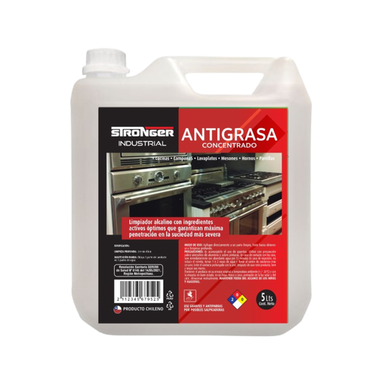 DESENGRASANTE INDUSTRIAL 5 LT