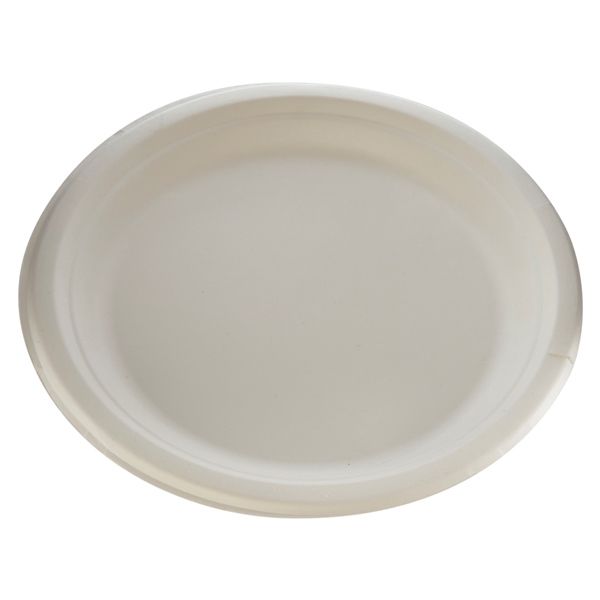 Plato 22,5 cm compostable (10x50)