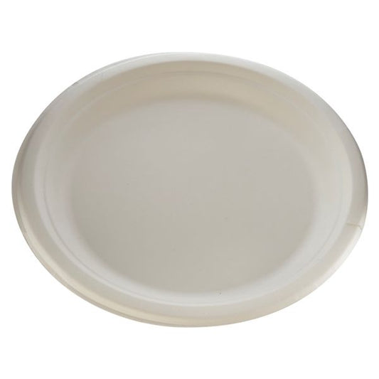 Plato 22,5 cm compostable (10x50)