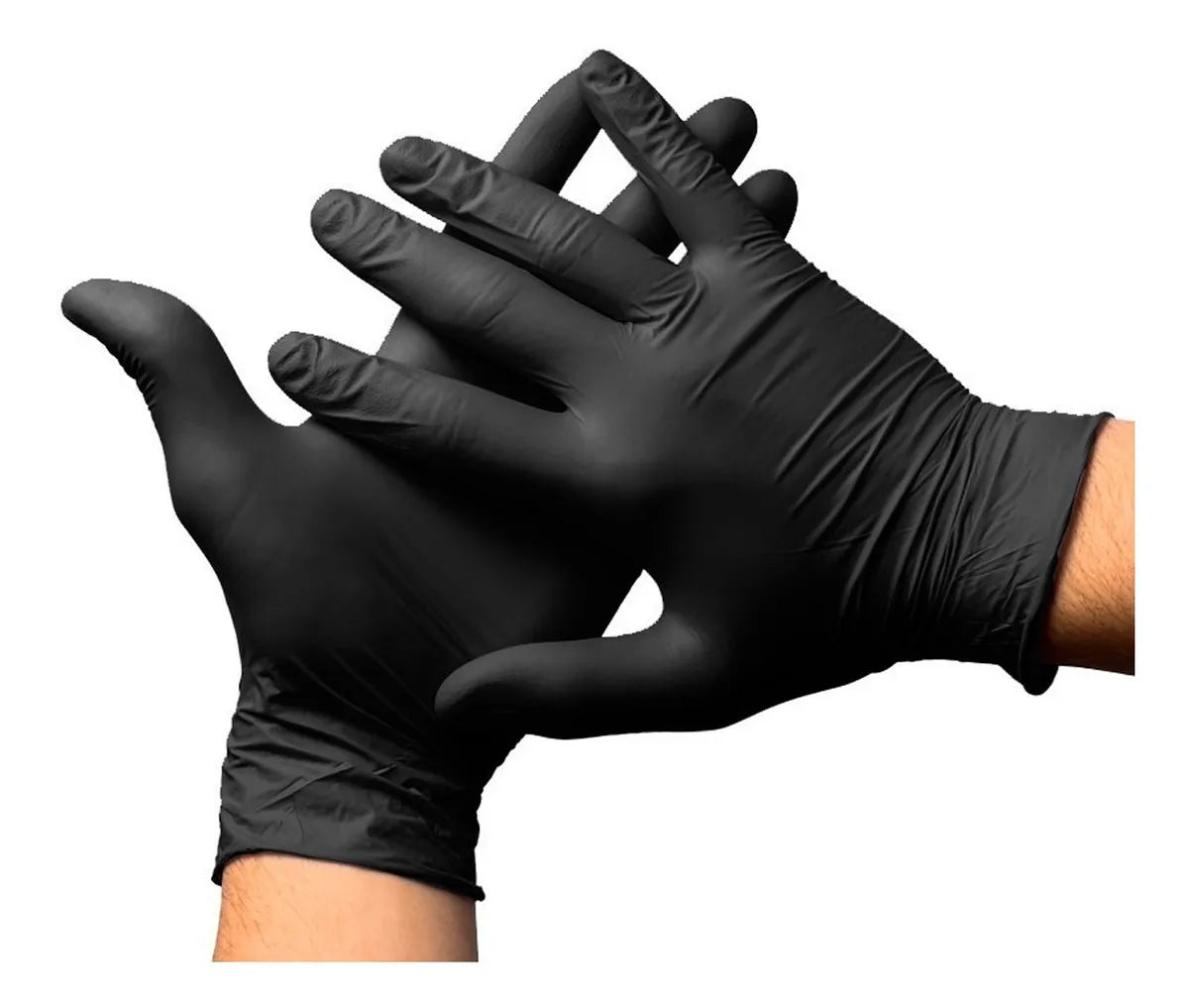 GUANTE NITRILO NEGRO (10X100)
