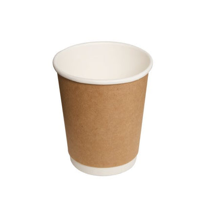 VASO DOBLE CAPA KRAFT 8 OZ (1x25)