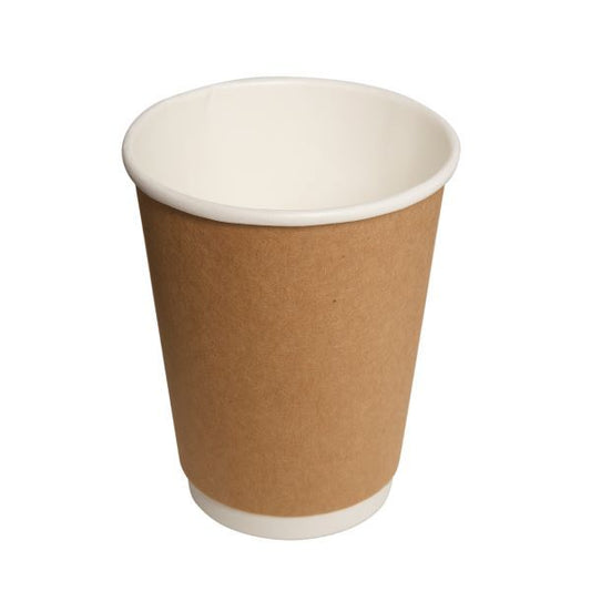 VASO DOBLE CAPA KRAFT 12 OZ (1x25)