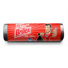 Bolsa de basura Brillex en rollo (1x10)